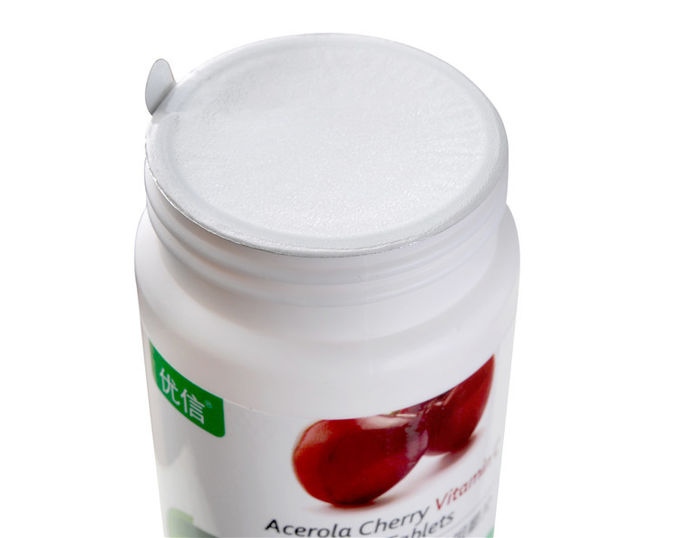 Tabuletas Chewable da vitamina C do sabor da cereja para a pele que clarea o PBF habilitado