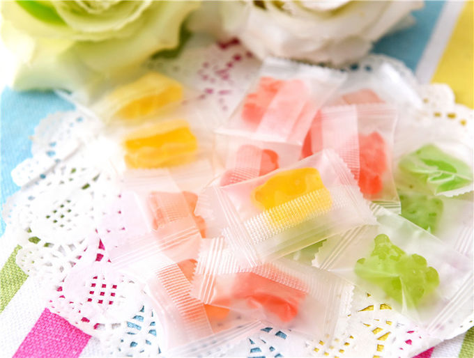 A vitamina C Gummies das crianças coloridas, vitaminas gomosas do urso da gelatina para crianças